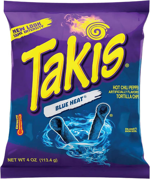 Takis Blue Heat Tortila Chips 133.4g