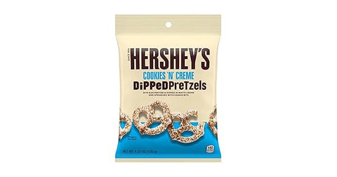 Hersheys Cookies Creme Dipped Pretzels 120g