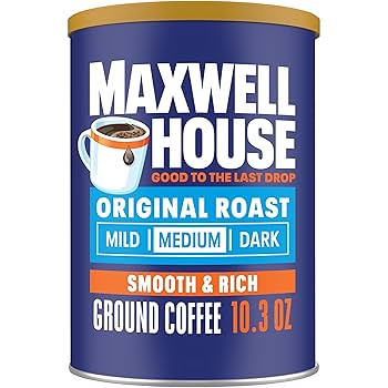 Maxwell House Original Medium Roast Ground Coffee 293g