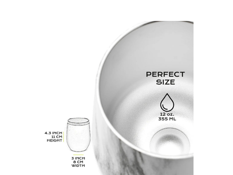 Balibetov Stainless Steel Mate Set - Marble - CAFELAX