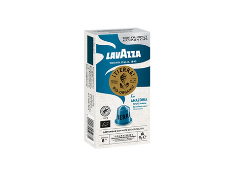 Lavazza Teirra Bio Organic For Amazonia Coffee Capsules - 10 Capsules