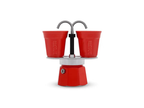 Bialetti Set Mini Express 2 cups - Red - CAFELAX