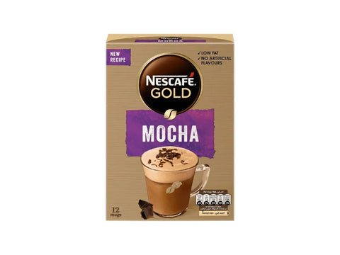 Nescafe Gold Mocha 12 Sachets - CAFELAX