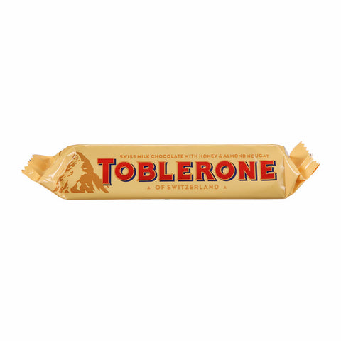 Toblerone Milk Chocolate With Honey & Almond Nogat 35g