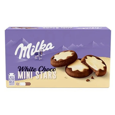 Milka White Choco Mini Stars 150g