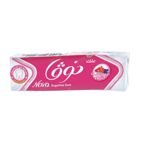 Nova Fruit Sugar Free Chewing Gum 5 Sticks