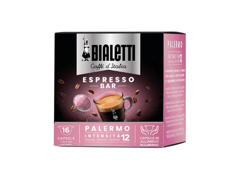 Bialetti Espresso Bar Palermo Coffee Capsules 16 Capsules - For Bialetti Machines Only - CAFELAX