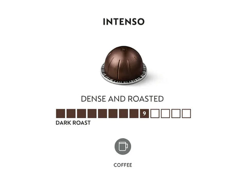 Nespresso Intenso Vertuo Capsules - 10 Capsules - CAFELAX