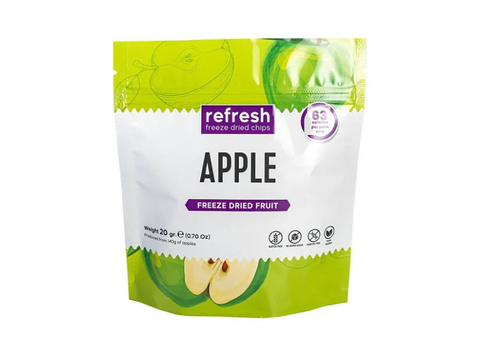 Refresh Freeze Dried Chips Apple 20g - CAFELAX