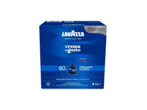 Lavazza Crema e Gusto Classico Coffee Capsules - 80 Capsules