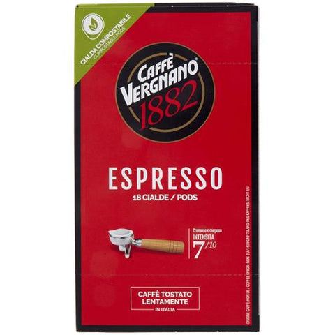 Caffè Vergnano Espresso 100% Arabica 18 Pods