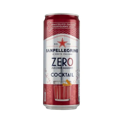 San Pellegrino Sparkling Cocktail Zero Sugar Drink 330ml