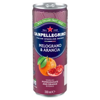 San Pellegrino Pomegranate & Orange Sparkling Drink 330ml