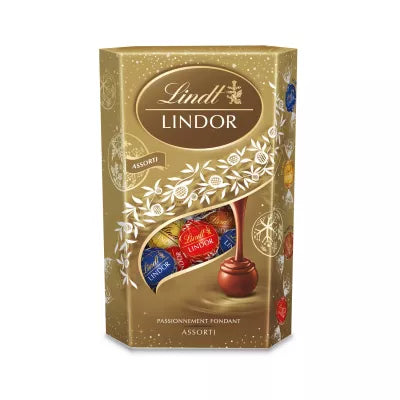 Lindt Lindor Assorted Chocolate Truffles Box 200g
