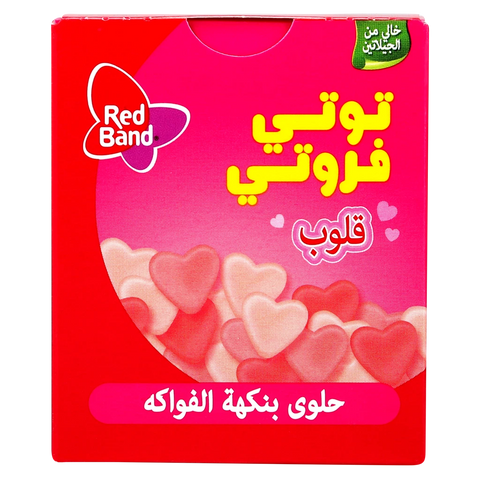 Red Band Tutti Frutti Jelly Heart 18g