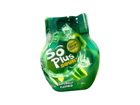So Plus Liquid Water Enhancer Green Apple 48ml - CAFELAX