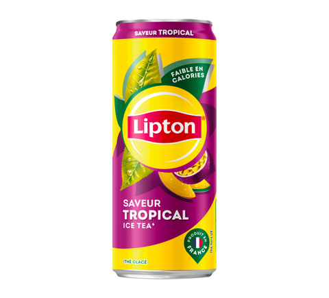 Lipton Ice Tea Tropical Fruit Can 330ml