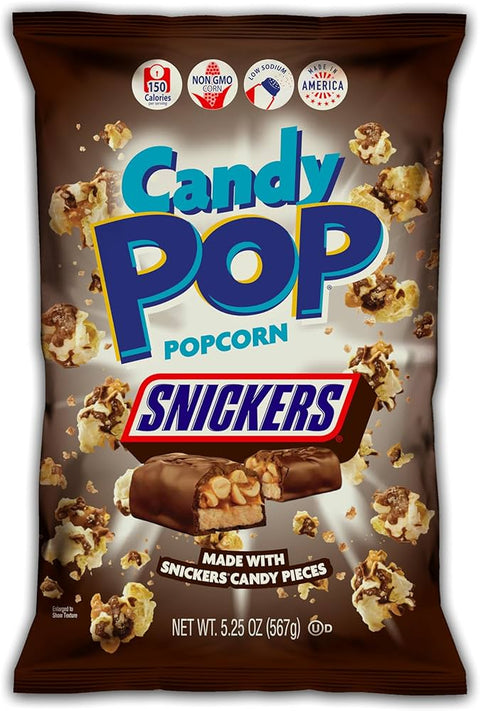 Popcorn Snickers Candy Pieces 149g
