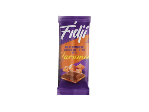 FIDJI Chocolate Filled With Caramel 90g - CAFELAX