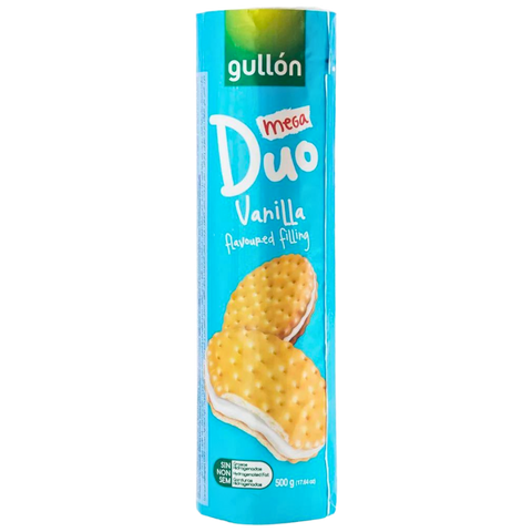 Gullón Mega Duo Vanilla Flavored 500g