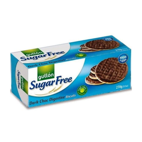 Gullón Zero Sugar Dark Choco Digestive Biscuit 270g