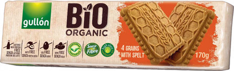 Gullón Bio Organic 4 Cereals With Spelt 170g