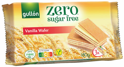 Gullón Vanilla Wafer Sugar Free 180g
