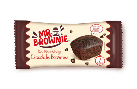 Mr. Brownie Chocolate With Chocolate Pieces Brownies Cake 50g