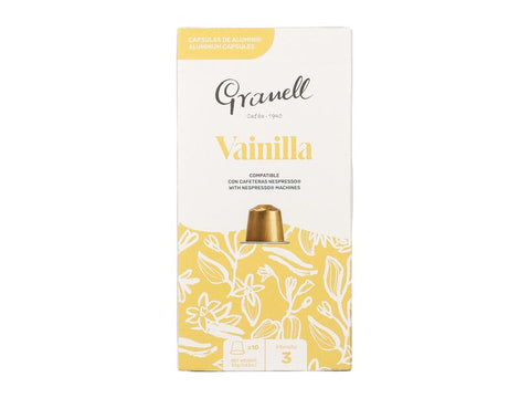 Granell Vainilla Coffee Capsules - 10 Capsules