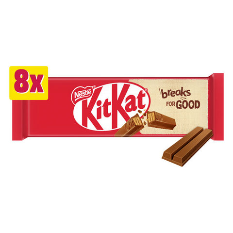 “BB:1-2026” KitKat Finger Cookies & Cream Chocolate Biscuit Bar Pack 165.6g ‏
