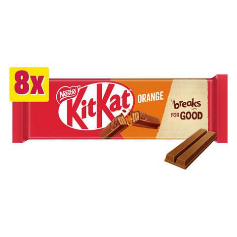 “BB: 1-2026” KitKat Bream For Good Orange Bar Pack 165.6g