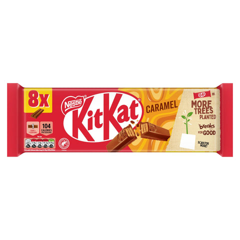 " BB: 2-2026" KitKat Finger Caramel Chocolate Biscuit 165.6g
