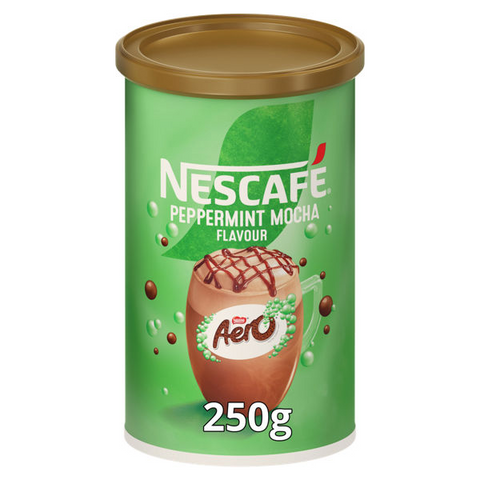 Nescafe Aero Peppermint Mocha Flavour Instant Coffee 250g