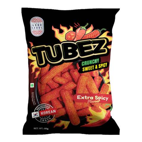 Tubez Crunchy Sweet & Spicy Extra Spicy 85g