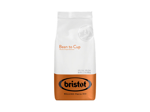 Bristot Bean To Cup Fine Blend Whole Beans Coffee 1 Kg
