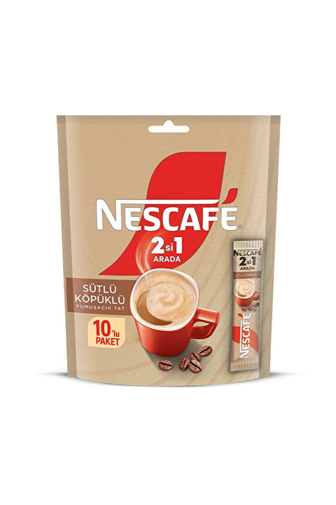 Nescafe 2*1 Milk Foam Instant Coffee 10 Sachets