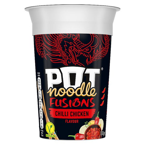 Pot Fusions Chilli Chicken Noodles Flavour 100g