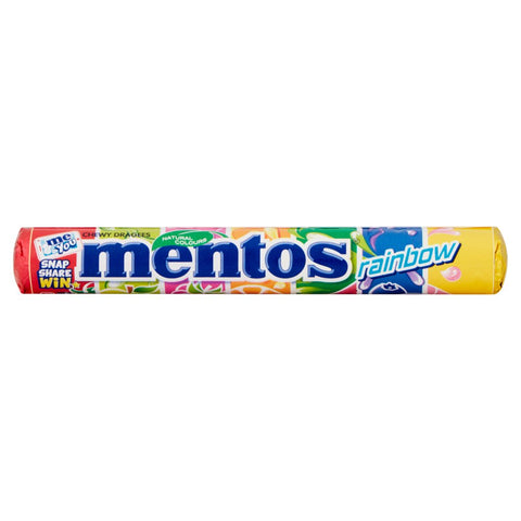 Mentos Rainbow Fruit Flavour Candy 37.5g