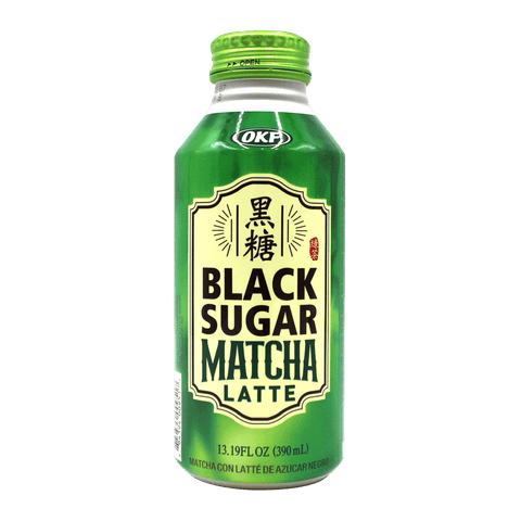 Okf Matcha Latte Black Sugar 390ml