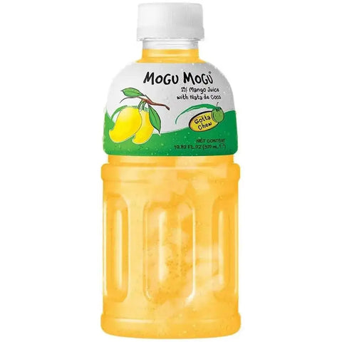 MOGU MOGU Mango Flavored Drink With NATA DE COCO 320ml