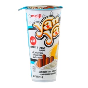 Meiji YanYan Biscuits Cookies & Cream Flavored 44g.