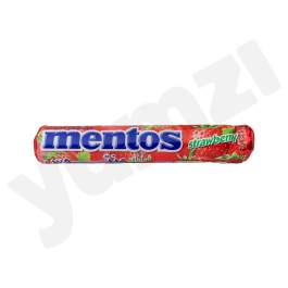 Mentos Strawberry Chewy Candy 29g