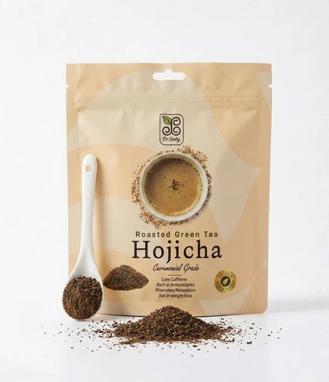 Dr.Baby Roasted Green Tea Hojicha Powder 80g