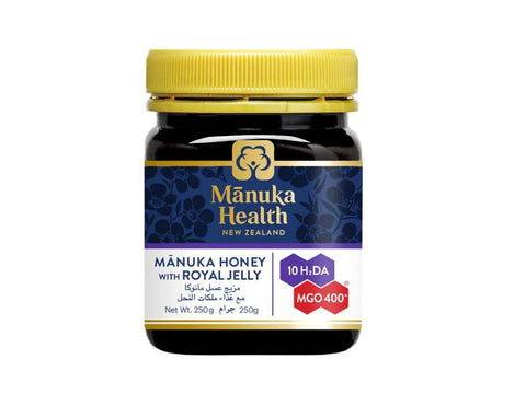 Manuka Health - Manuka Honey 400 MGO With Royal Jelly - 250g