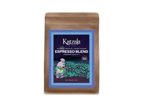 Katzala Espresso Blend Whole Beans Coffee 250g - CAFELAX