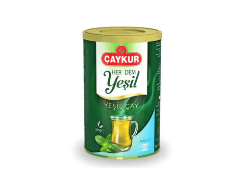 Caykur Green Tea With Mint Tin 200g - CAFELAX