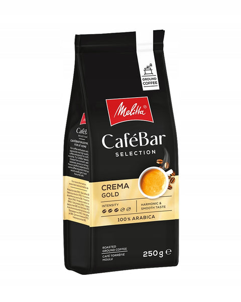 Melitta Cafebar Selection Crema Gold Ground Coffee 250g