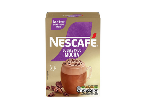 Nescafe Double Choc Mocha Coffee 8 Sachets
