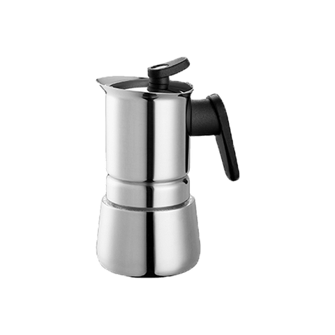 Pedrini Steel Moka Pot 2 Cups
