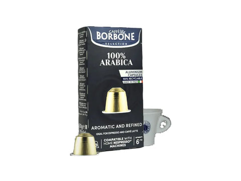 Borbone 100% Arabica Coffee Capsules 10 Capsules - CAFELAX